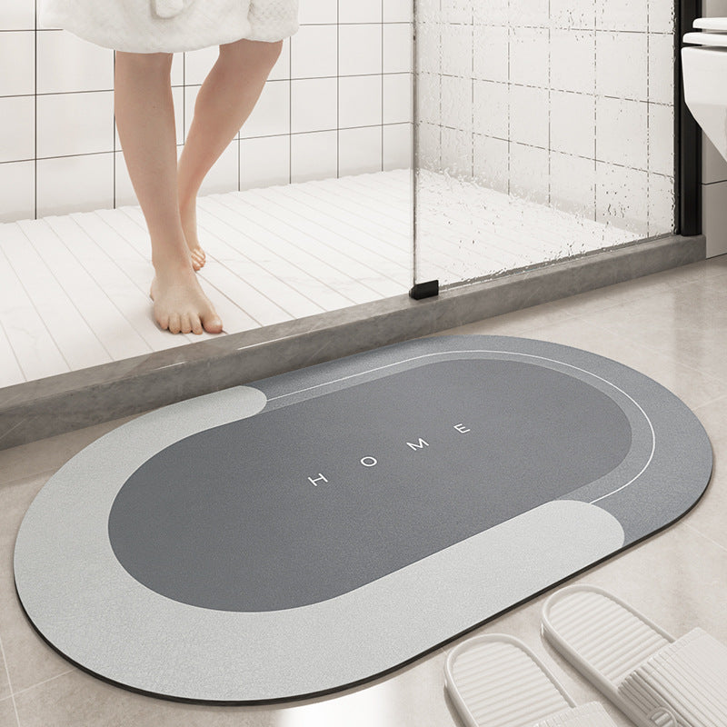 Enhance Your Bathroom with a Cushion Bathroom Sliding Door Floor Foot Mat