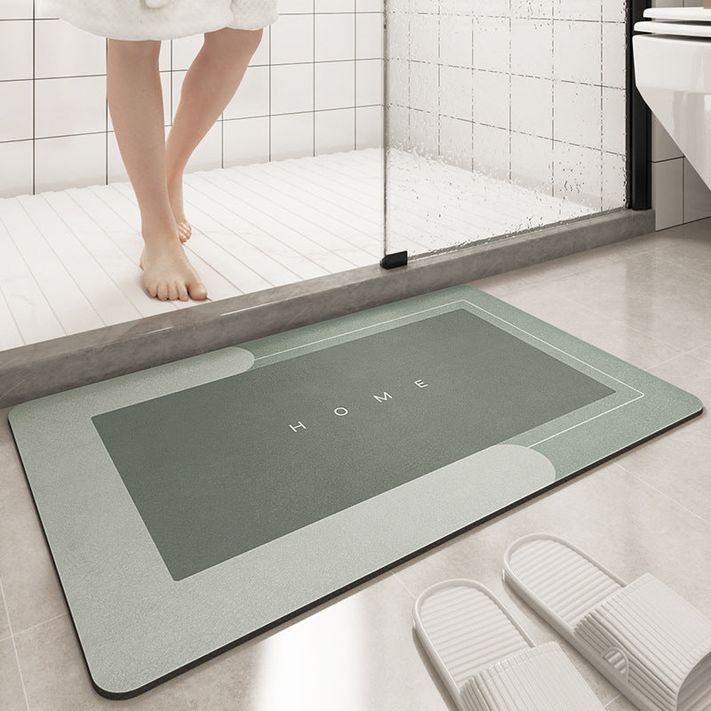 Enhance Your Bathroom with a Cushion Bathroom Sliding Door Floor Foot Mat