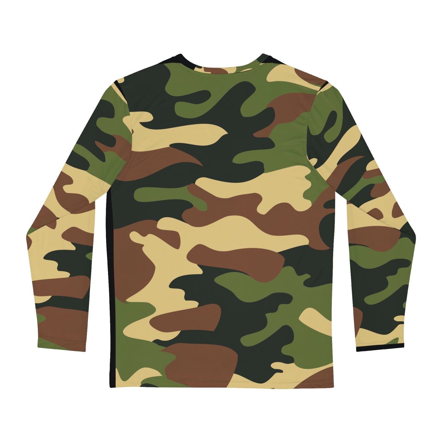 A nice Shirt for Men's Long Sleeve AOP Shirt black green Men Adult Camouflage Men's  - Tiger Stripe Jungle Camouflage