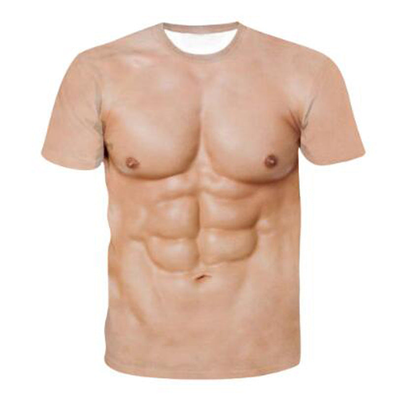 Men's 3D Digital Print T-shirt