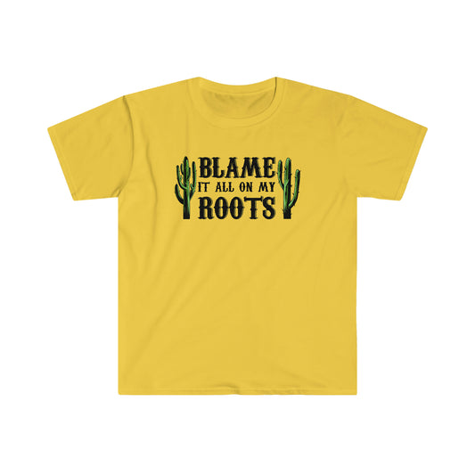 Country Music Shirt | Blame It All On My Roots Tee | Gift For Her | Garth Brooks Shirt | Concert T-Shirt | Callin Baton | Vintage Band Tee