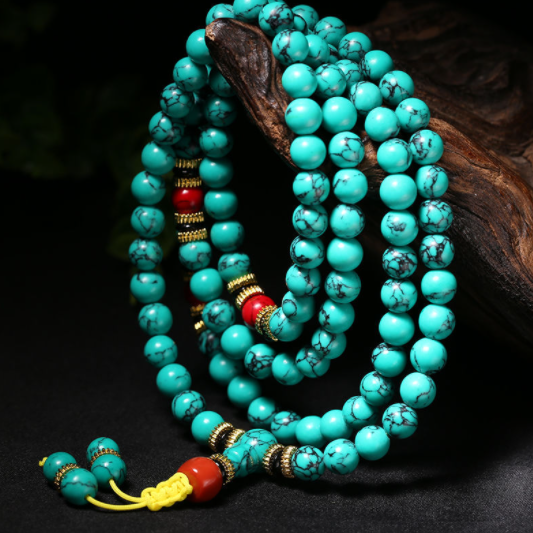 Turquoise Bracelet Tibetan Style Men's And Women's Turquoise