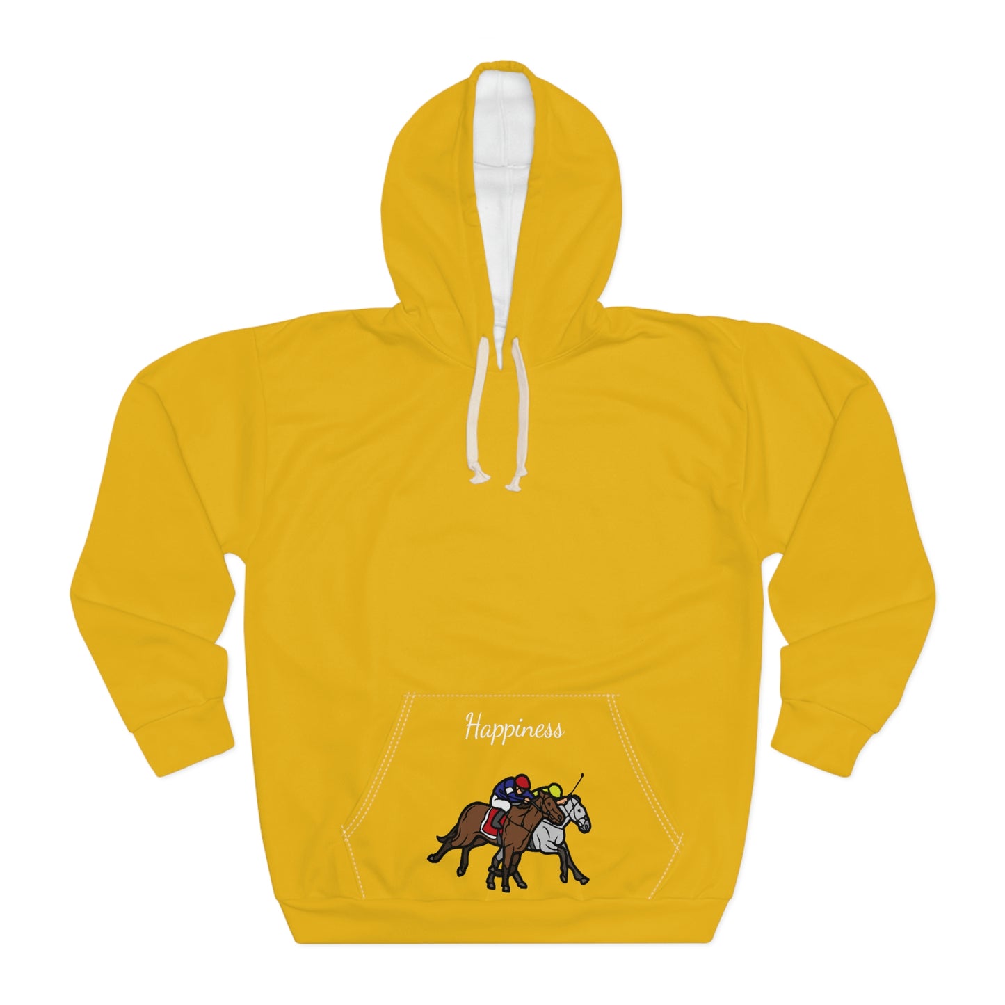 Spread Happiness and Love for Horses with Our Happiness Hoodie - Perfect for Horse Lovers, Owners, and Farm Enthusiasts!