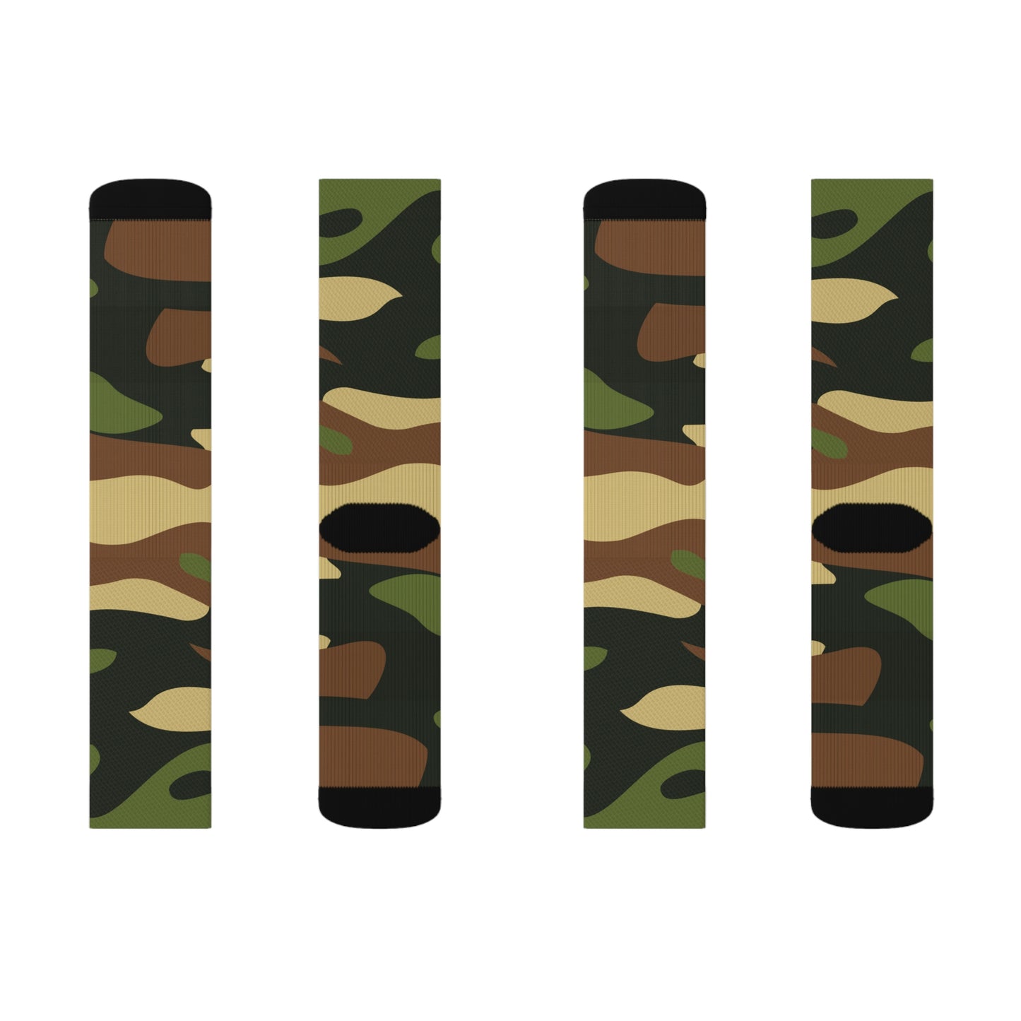 Socks Step Up Your Style with Konaloo's Camouflage Men Sublimation Socks - Perfect for Everyday Wear or as a Unique Gift!