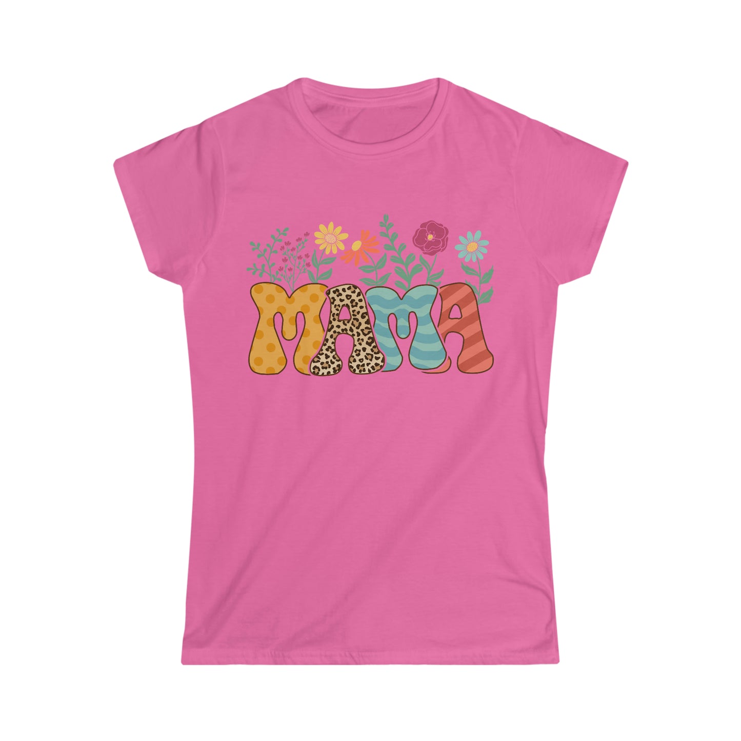 Mother's Day Gift Idea: Women's Softstyle Tee Mama T-Shirt
