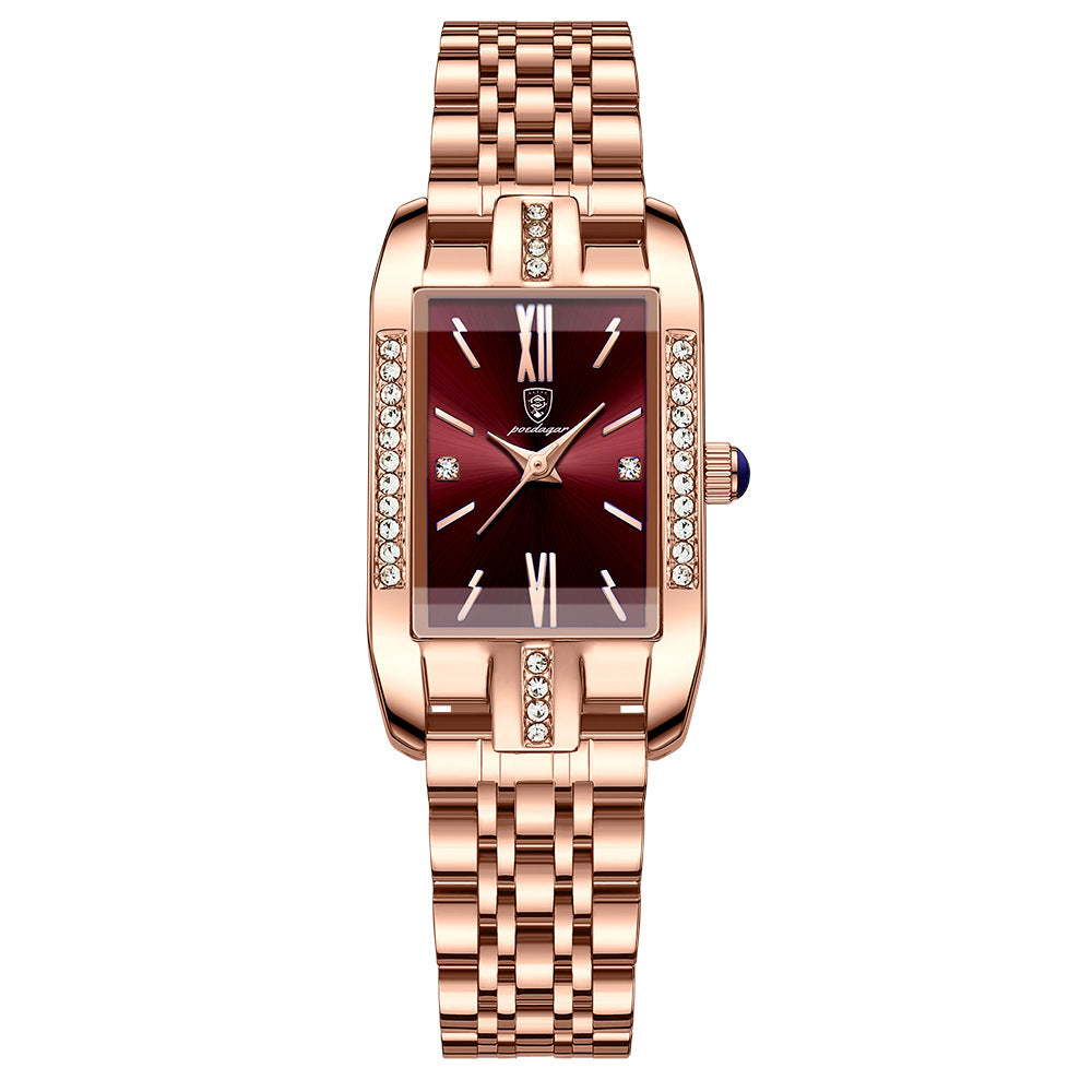 Stay Fashionable and On Time with Our New Ladies Waterproof Quartz Watch - A Must-Have for Every Fashion-Forward Woman