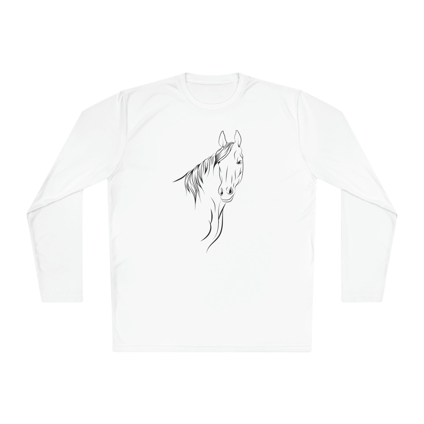 A Comfortable Shirt Long Sleeve Express Your Love for Horses with Konaloo's Long Sleeve Women's Horse Lover T-Shirt Collection - Perfect Gifts for Horse Owners, Moms, and Dads!