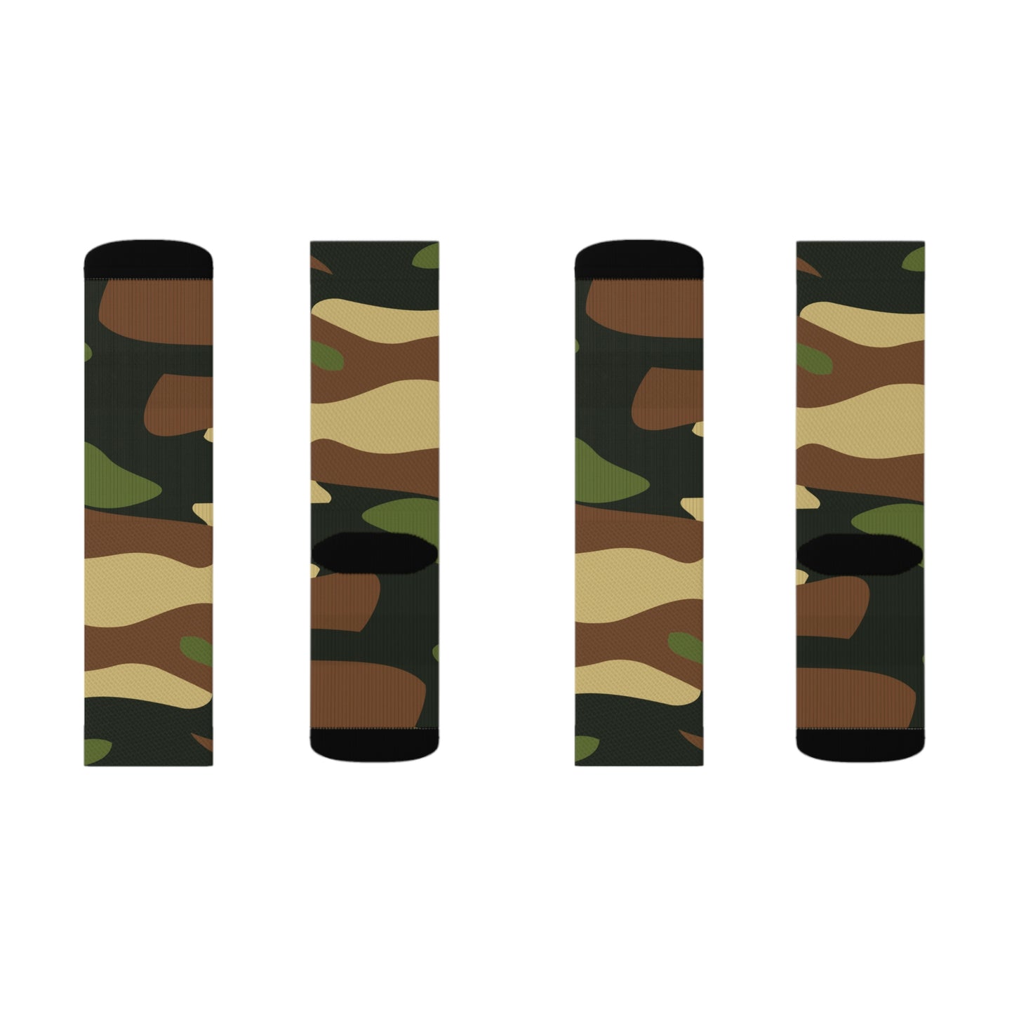 Socks Step Up Your Style with Konaloo's Camouflage Men Sublimation Socks - Perfect for Everyday Wear or as a Unique Gift!