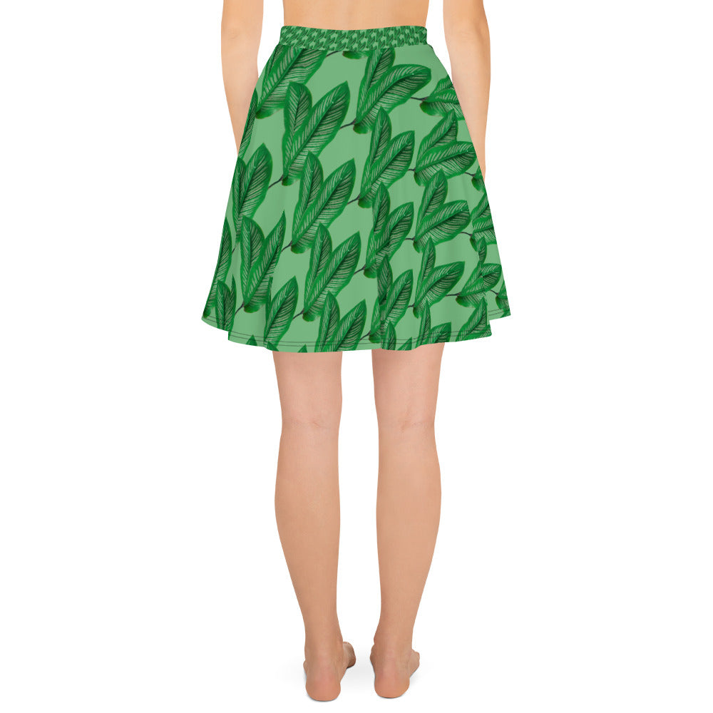 Women Skater Skirt, "Flirt and Flow" Women's Skater Skirt: Effortlessly Feminine and Stylish