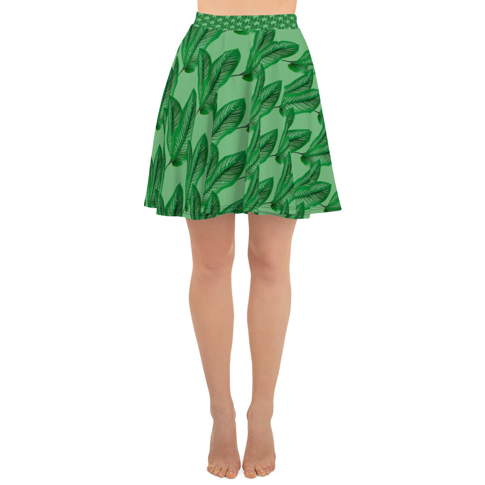 Women Skater Skirt, "Flirt and Flow" Women's Skater Skirt: Effortlessly Feminine and Stylish