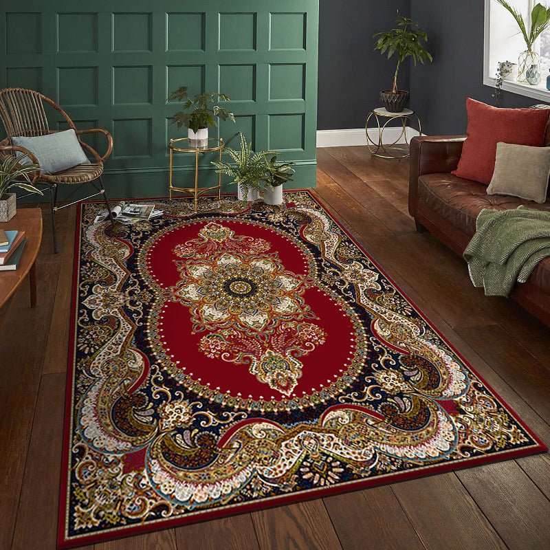 Vintage Persian Bohemian Living Room Rug Floor Mat