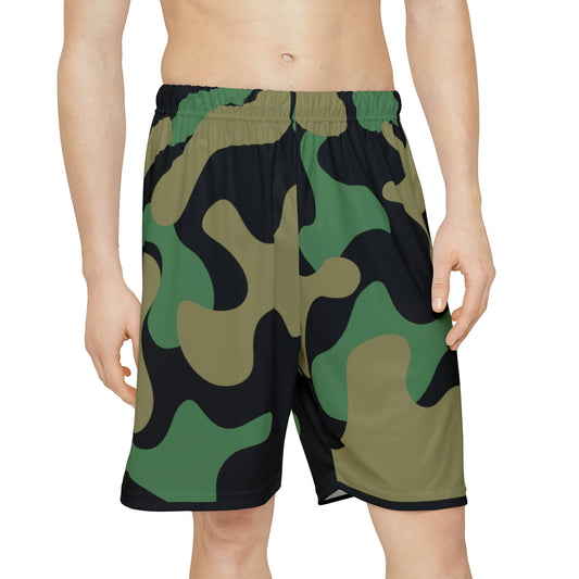 Shorts Men's Gym Shorts Camouflage color, great for workout, Basketball