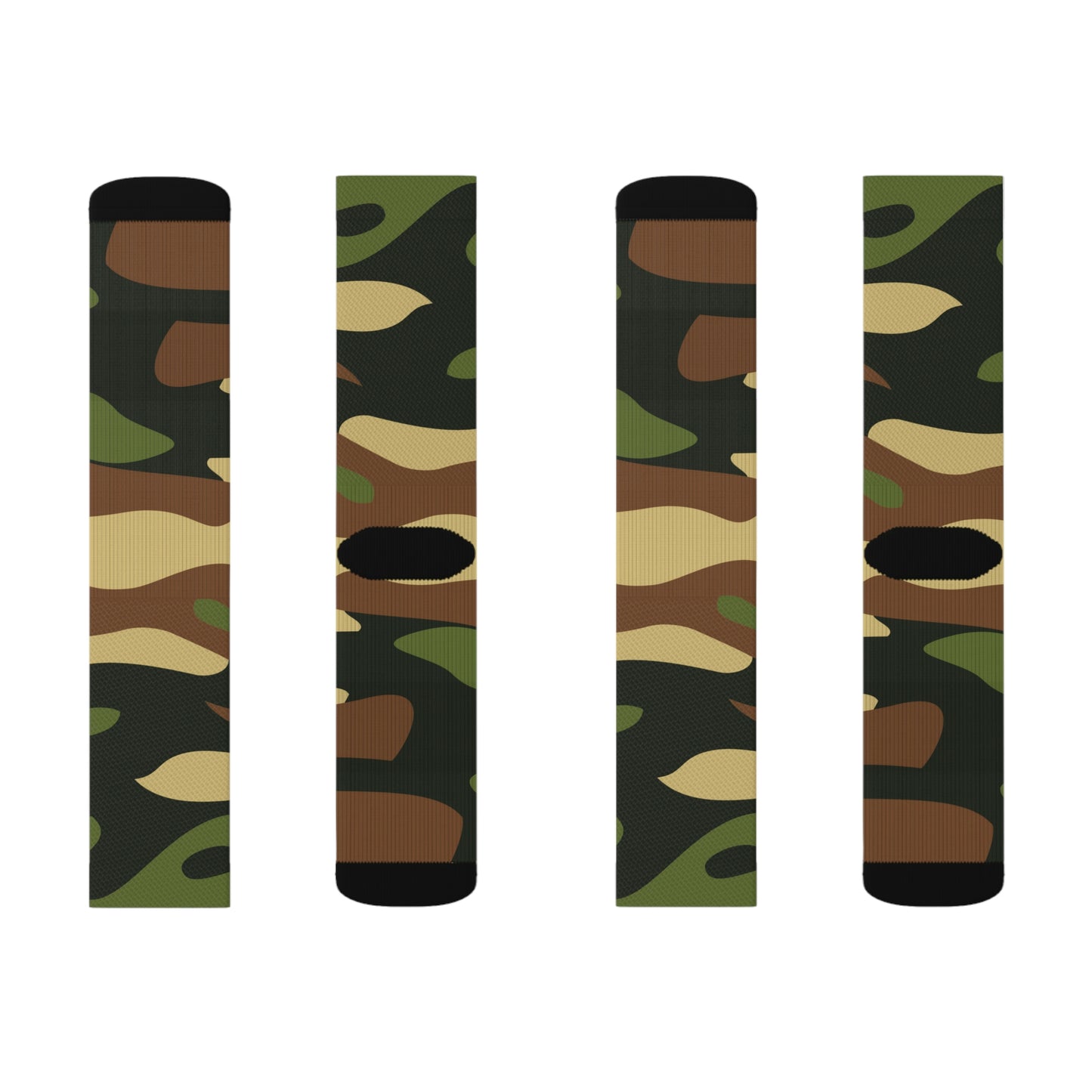 Socks Step Up Your Style with Konaloo's Camouflage Men Sublimation Socks - Perfect for Everyday Wear or as a Unique Gift!