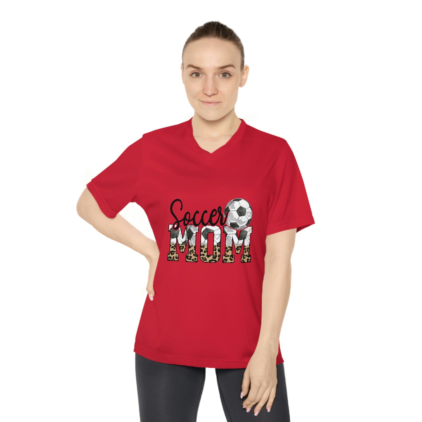 A Comfortable Soccer Shirt, sport Shirt, Soccer Gift, Shirt for sport, Shirt with Sayings Unisex Shirt, sport soccer dad Women's Performance V-Neck T-Shirt