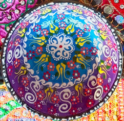 Light Luxury Ethnic Turkish Ceramic Bowl