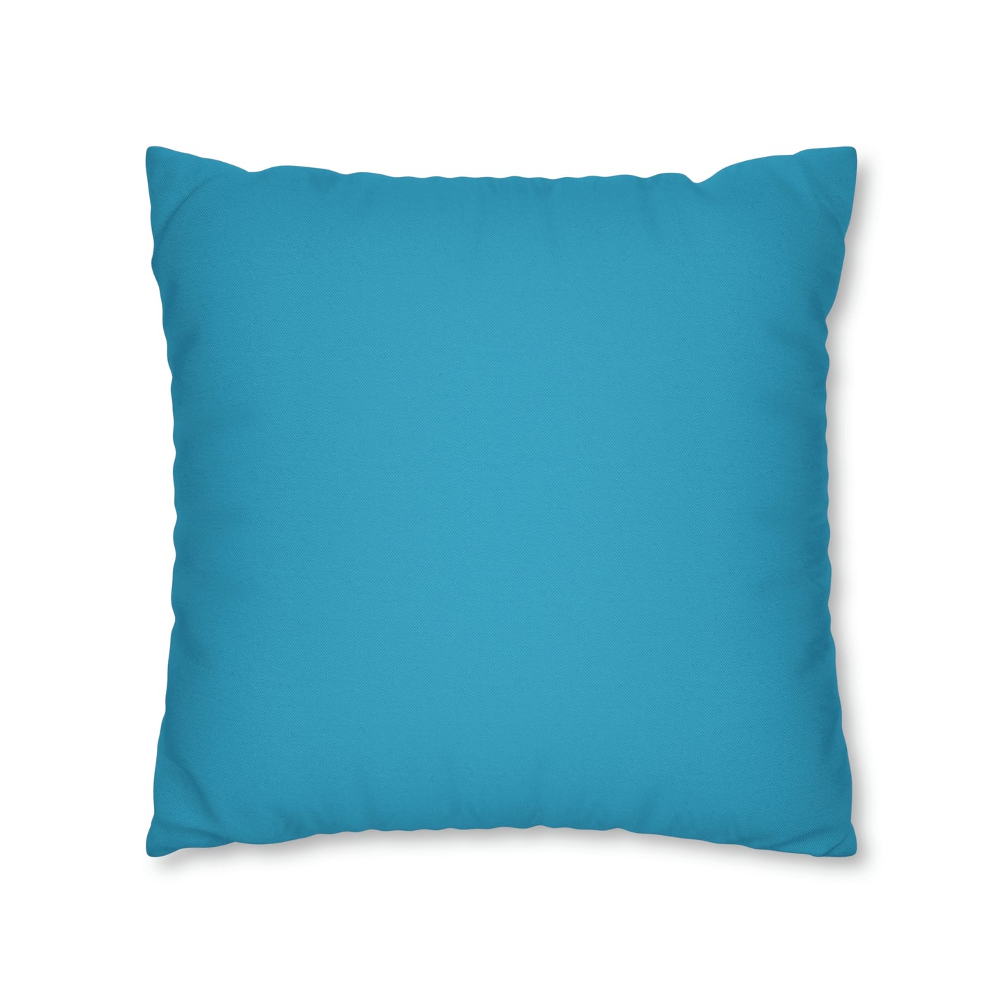 Turquoise Riding the wave Polyester Square Pillow | Spun Polyester Square Pillow Case | Surfboard | flower Décor pillow