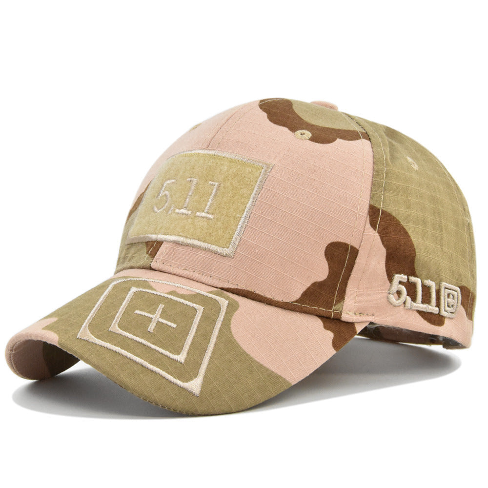 Camouflage Cap Unisex Adjustable Baseball Cap Men Women Outdoor Sun Hat