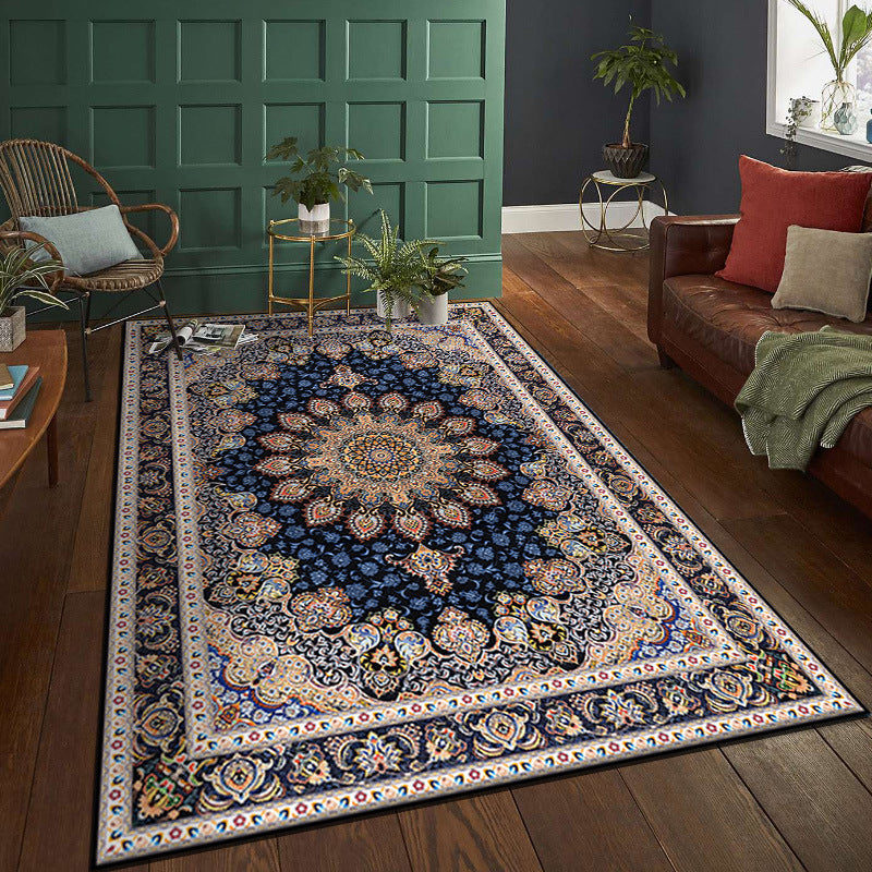 Vintage Persian Bohemian Living Room Rug Floor Mat